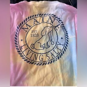 Maine Living Salty Dog Tie Dye Long Sleeve